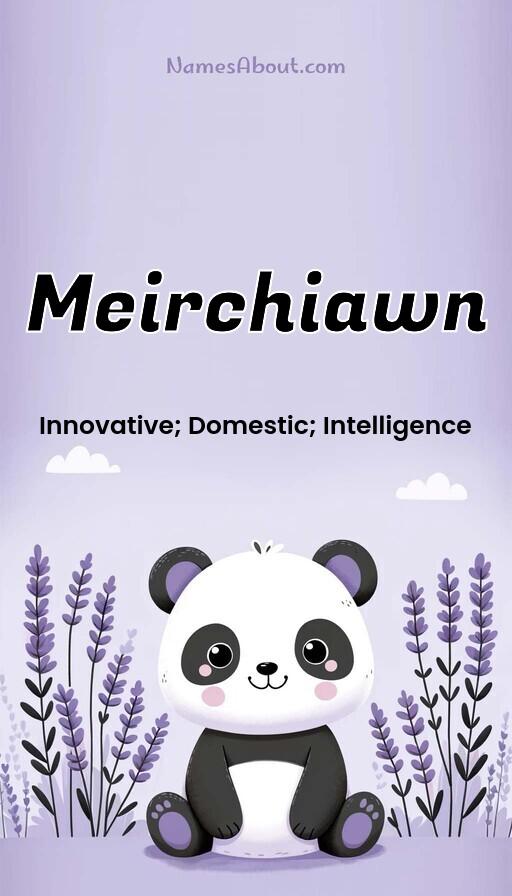 Meirchiawn name and meaning