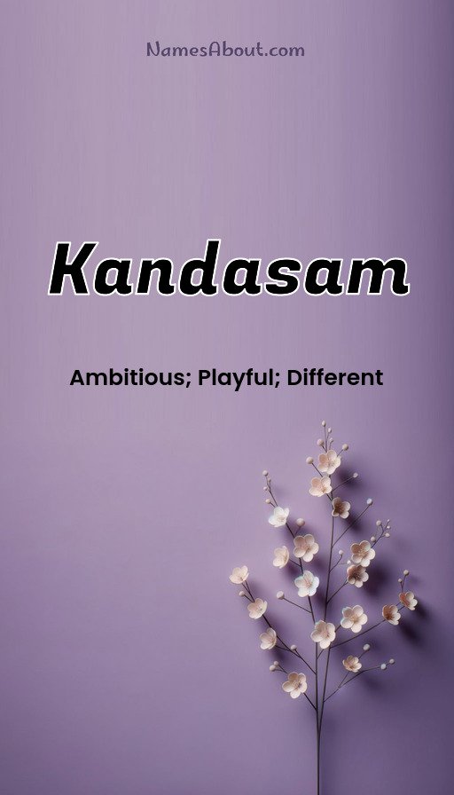 Meaning of Kandasam