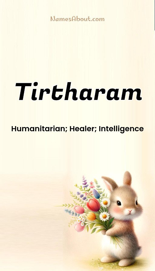 Meaning of Tirtharam