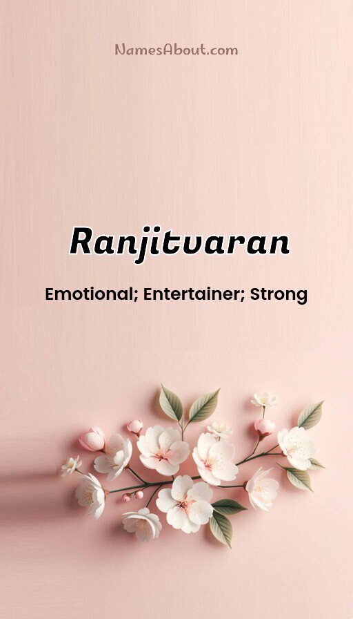 Meaning of Ranjitvaran