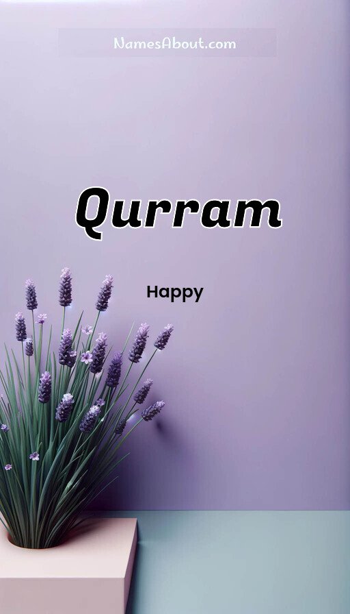 Meaning of Qurram