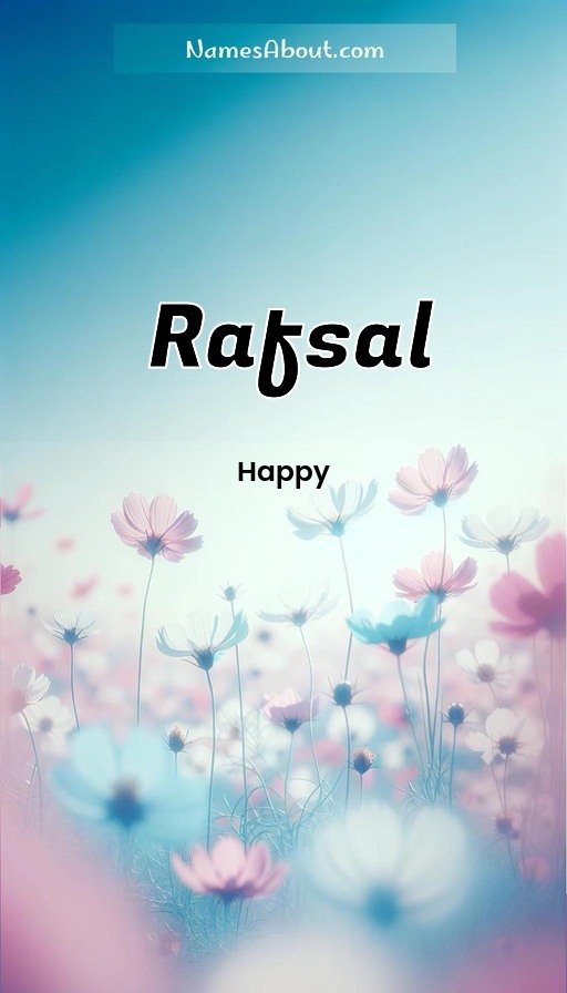 Meaning of Rafsal