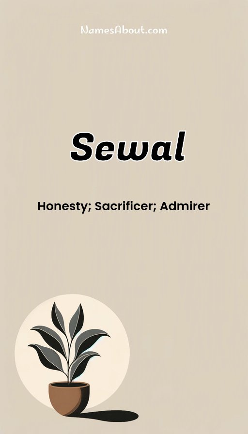 Meaning of Sewal