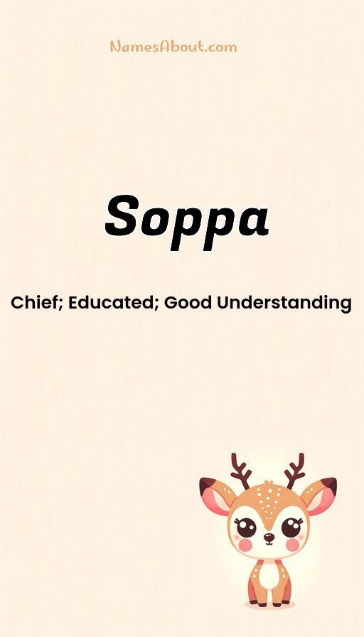 Meaning of Soppa