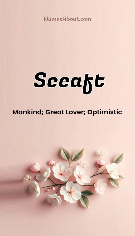 Sceaft name and meaning