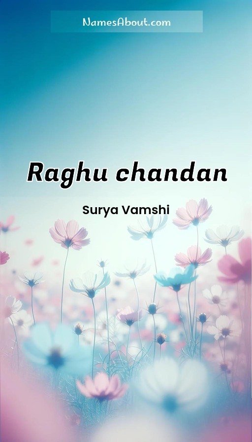 Meaning of Raghu chandan