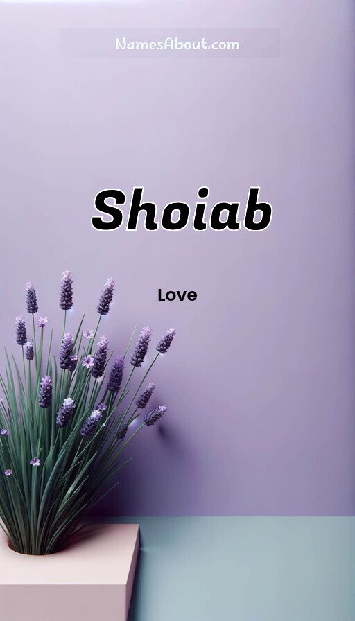 Meaning of Shoiab