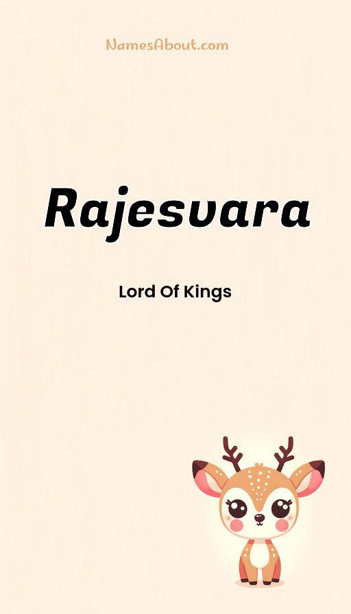 Meaning of Rajesvara