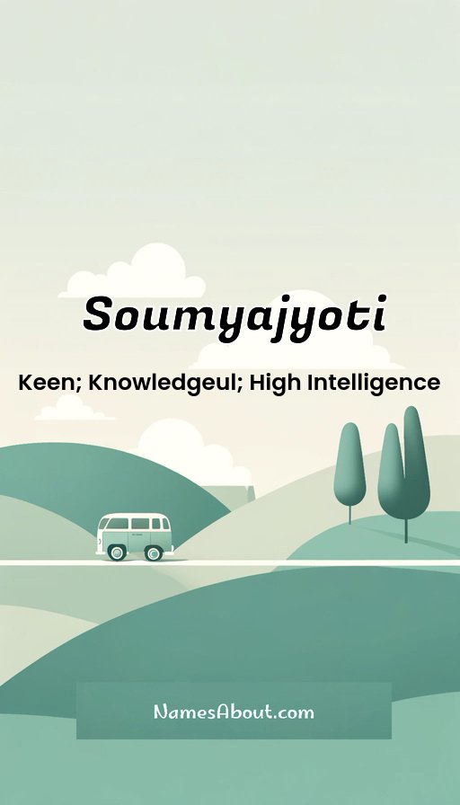 Meaning of Soumyajyoti