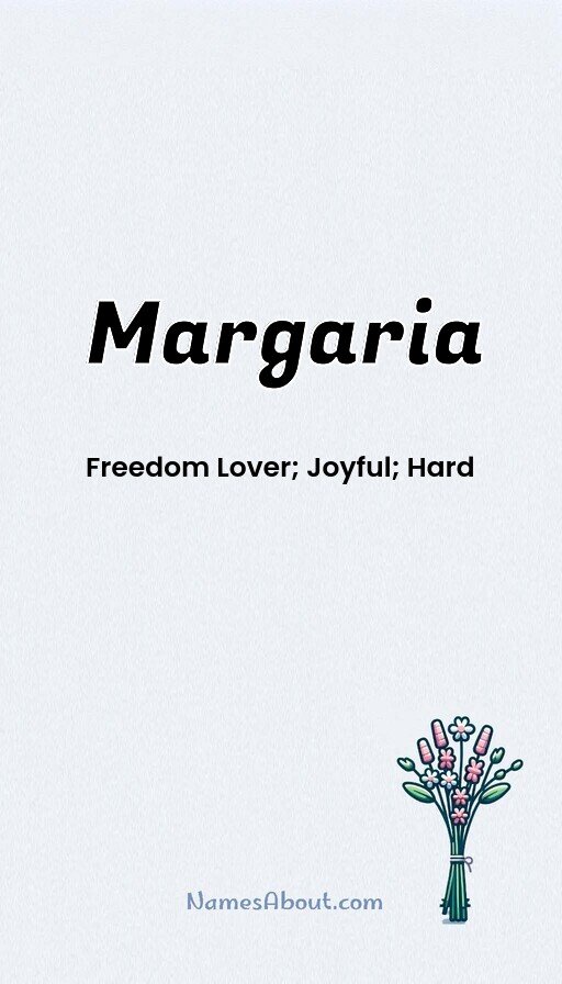 Meaning of Margaria