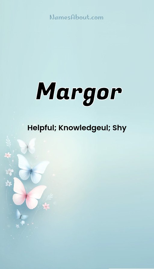 Meaning of Margor