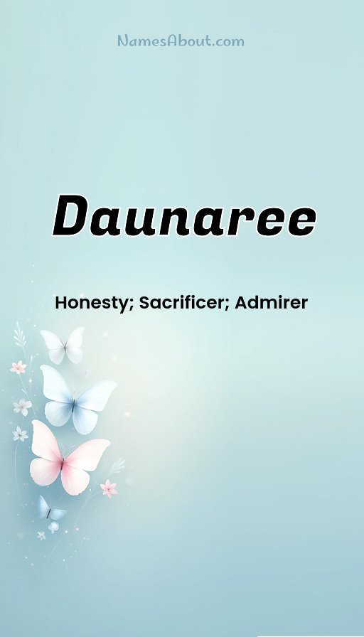Meaning of Daunaree
