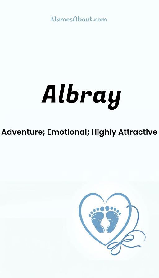 Albray name and meaning