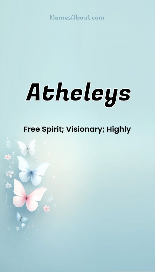 Meaning of Atheleys