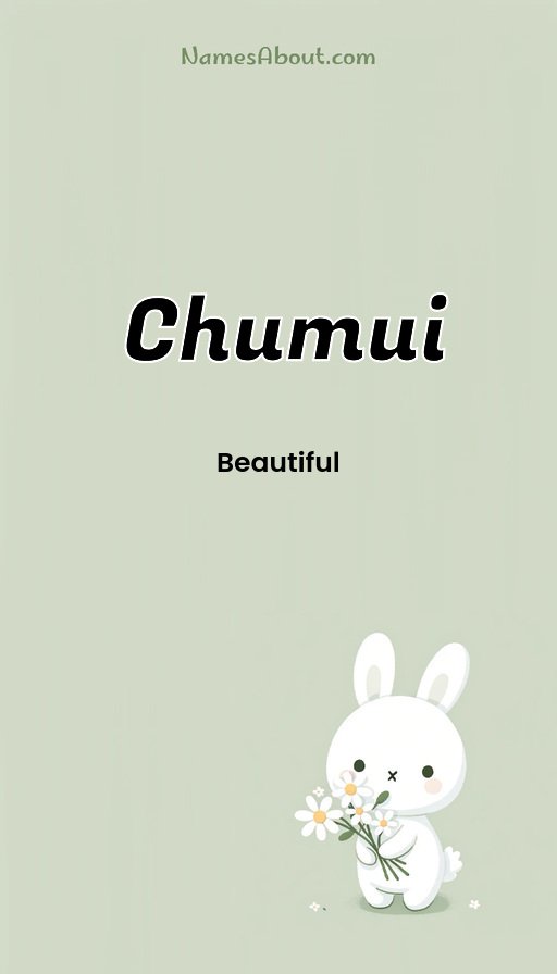 Meaning of Chumui