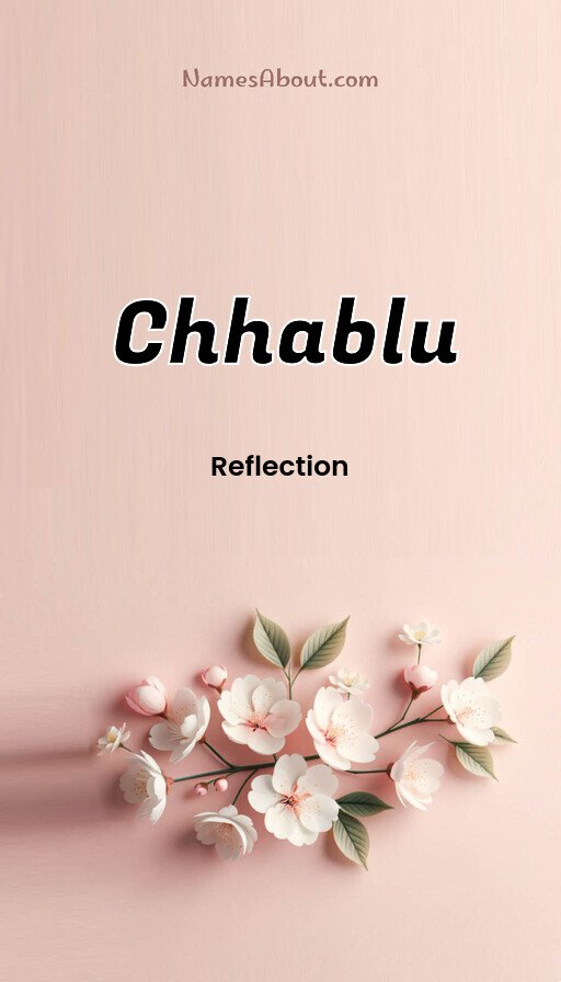 Meaning of Chhablu