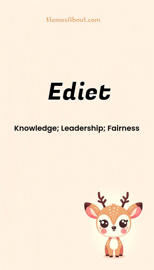 Meaning of Ediet