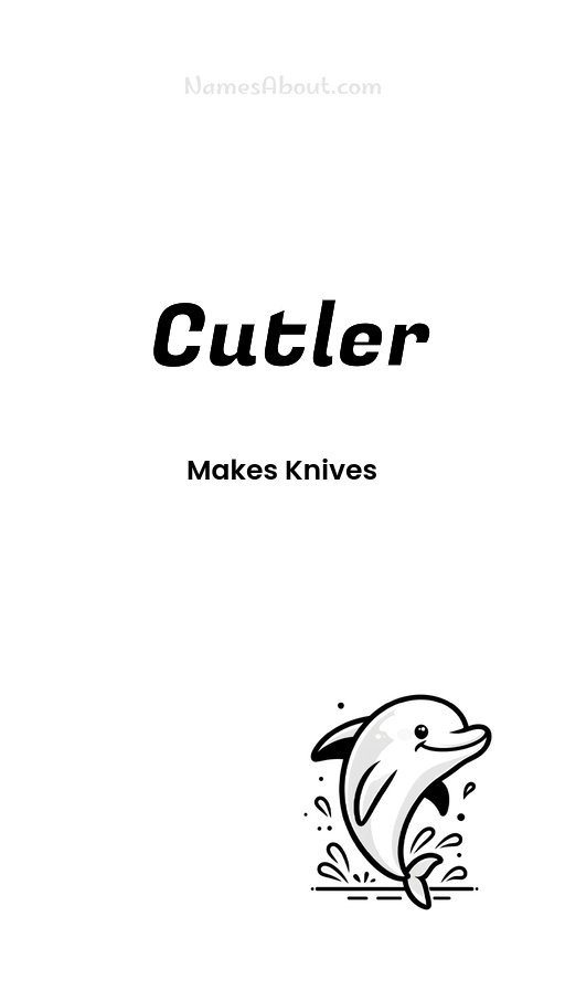 Meaning of Cutler