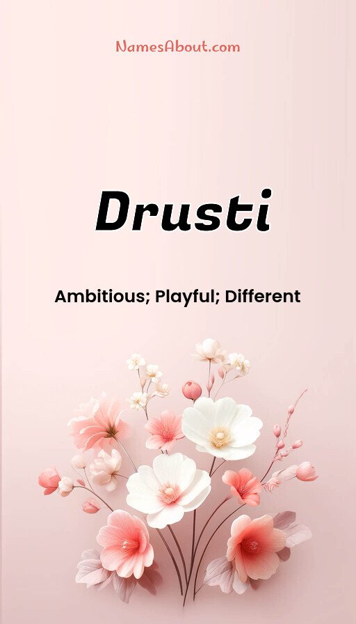 Meaning of Drusti