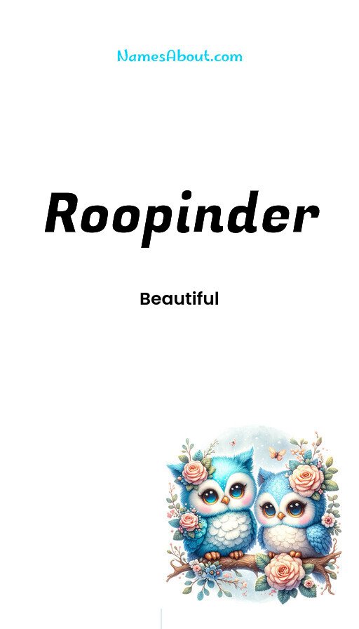 Meaning of Roopinder