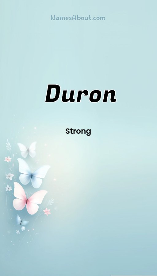 Meaning of Duron