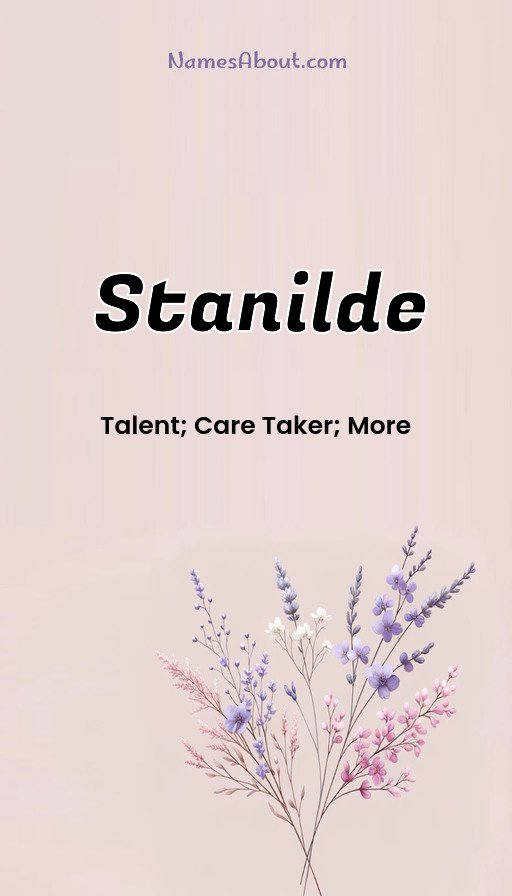 Meaning of Stanilde