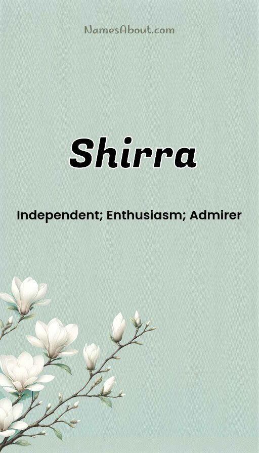 Meaning of Shirra