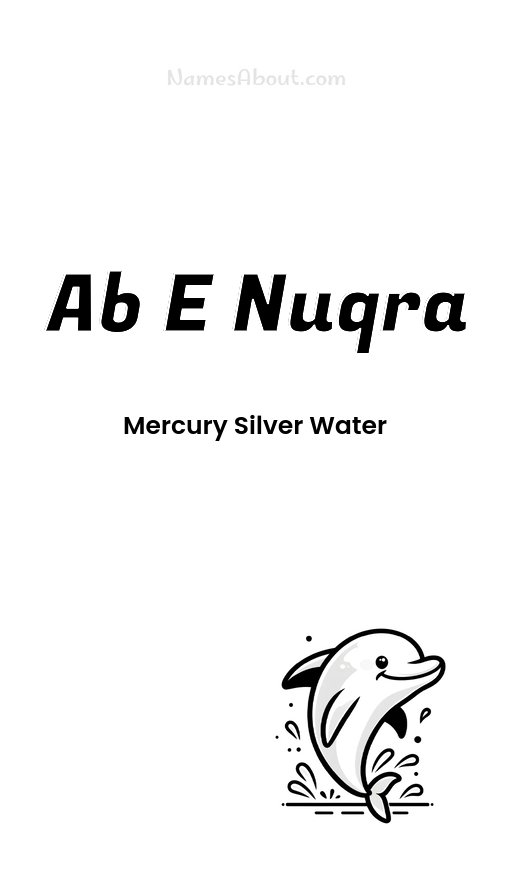 Meaning of Ab E Nuqra