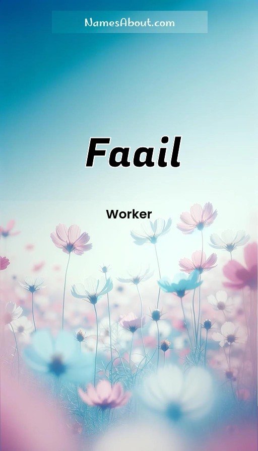 Meaning of Faail