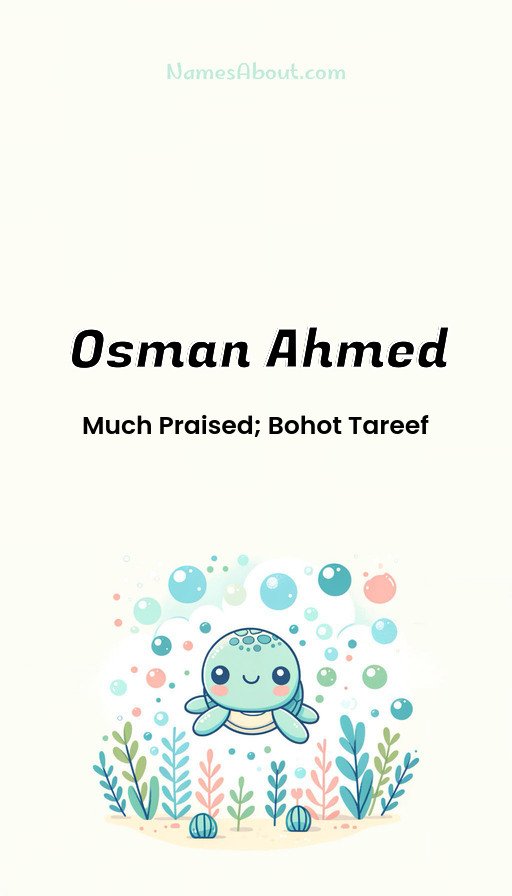 Meaning of Osman Ahmed