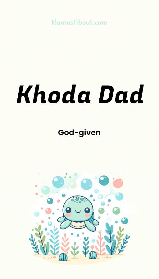 Illustration of Khoda Dad