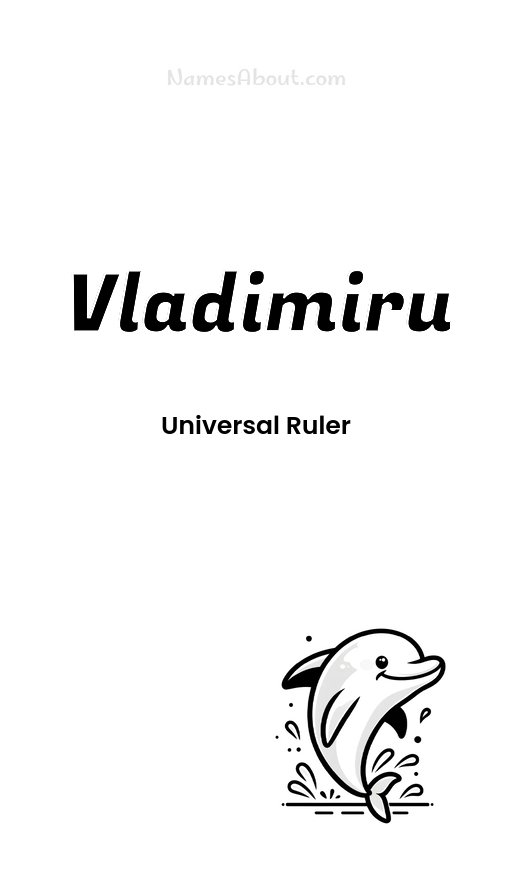 Meaning of Vladimiru