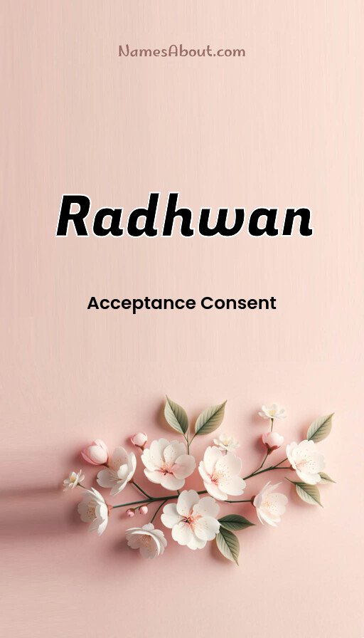 Meaning of Radhwan