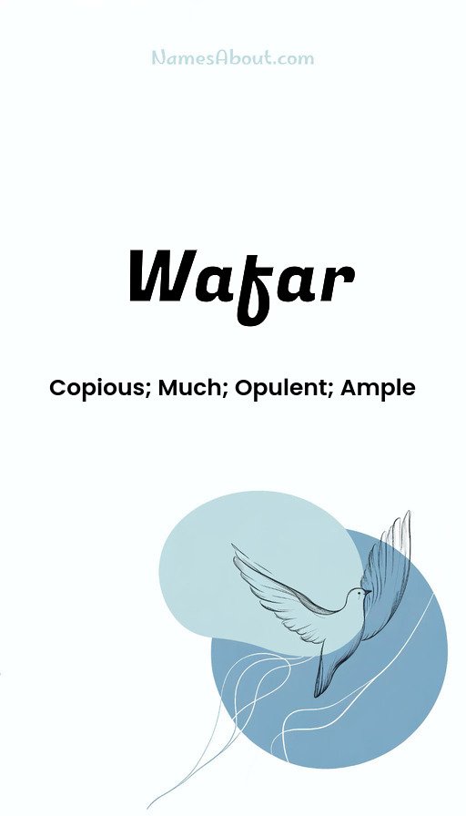 Meaning of Wafar