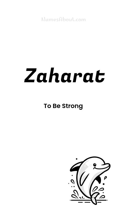 Meaning of Zaharat