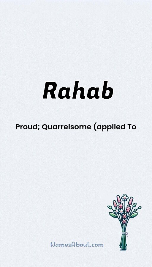 Meaning of Rahab