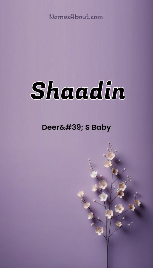 Meaning of Shaadin