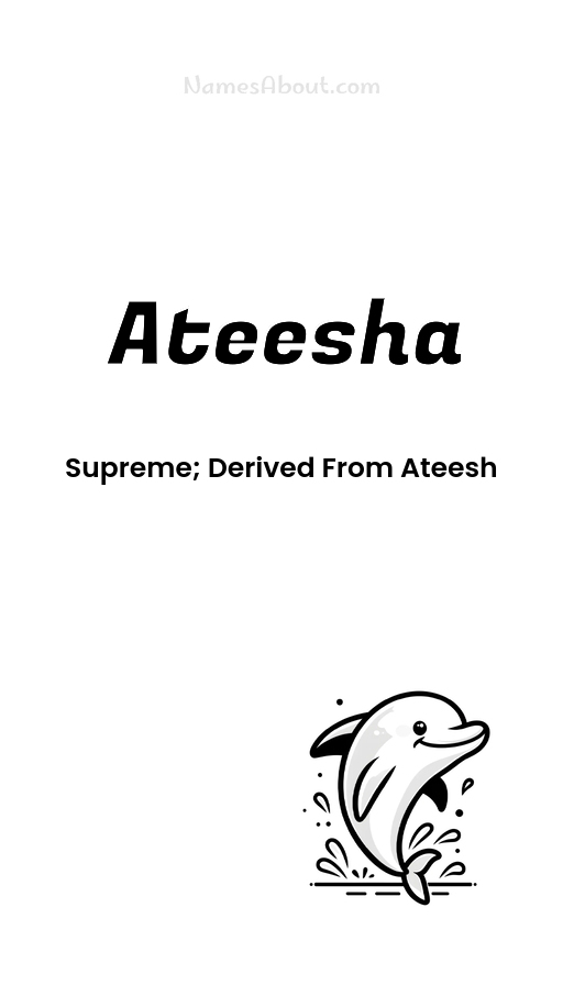 Meaning of Ateesha