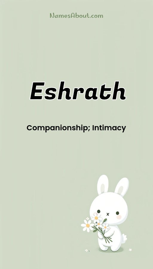 Meaning of Eshrath