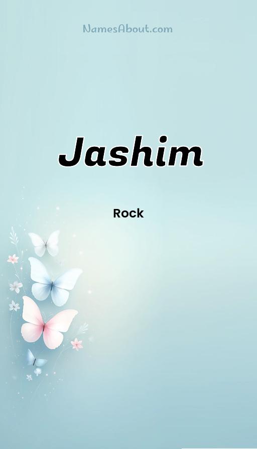 Jashim name and meaning