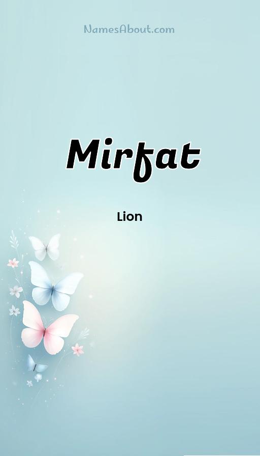 Illustration of Mirfat