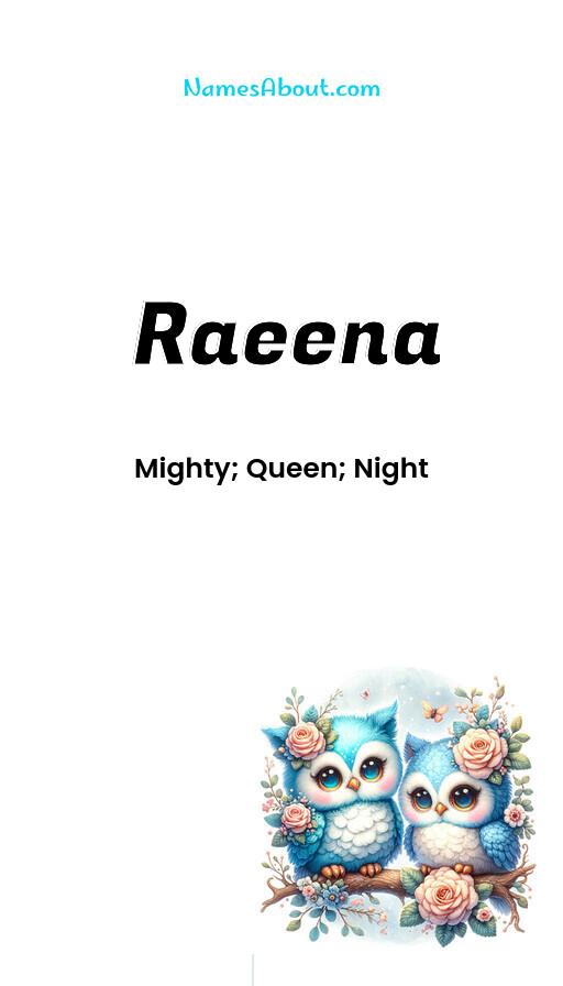 Illustration of Raeena