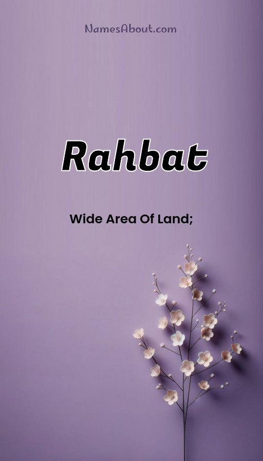 Meaning of Rahbat