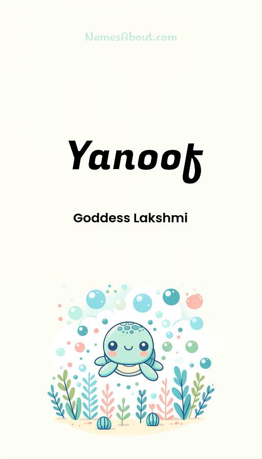 Yanoof name and meaning