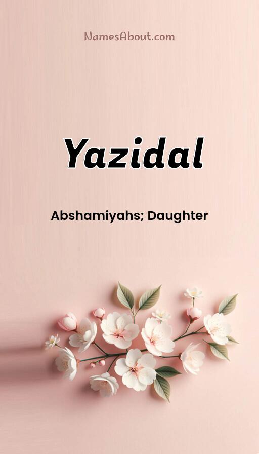 Yazidal name and meaning