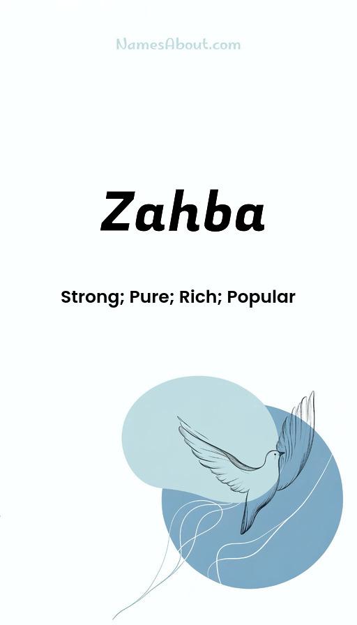 Illustration of Zahba