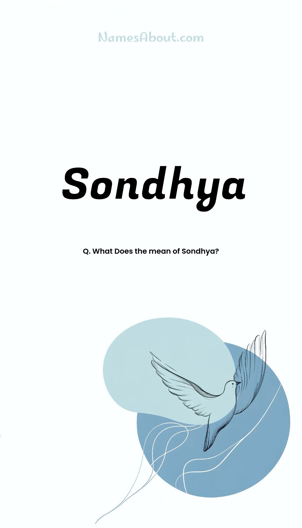 Sondhya name and meaning