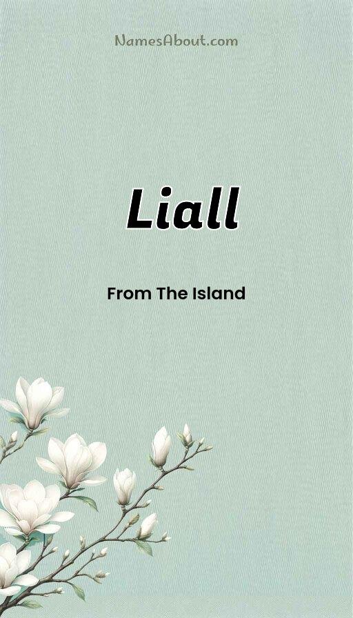 Liall name and meaning