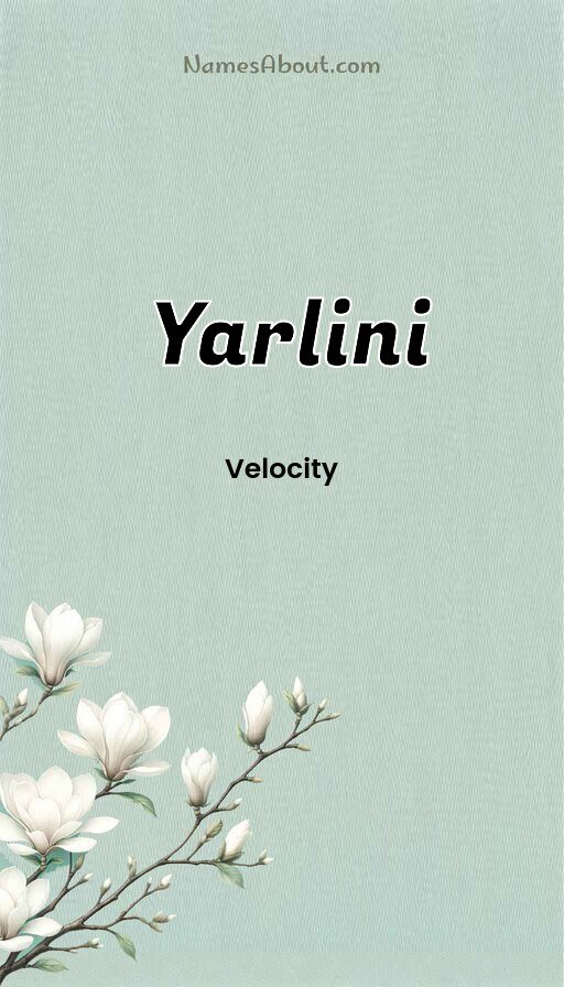 Meaning of Yarlini