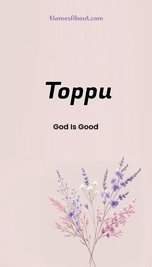 Toppu name and meaning